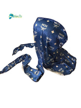 Load image into Gallery viewer, Silky Blue MC Durag