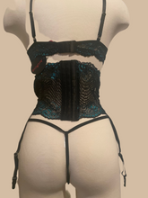 Load image into Gallery viewer, Avid Love 3 Piece Garter Lace Set