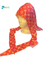 Load image into Gallery viewer, Silky Rose Pink LV Durag