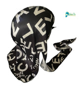 Load image into Gallery viewer, Silky Black C Durag