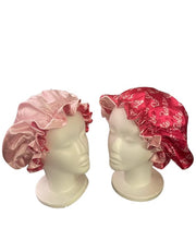 Load image into Gallery viewer, Reversible Bonnet - Pretty in pink Edition
