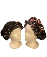 Load image into Gallery viewer, Silky Black Chanel Bonnet