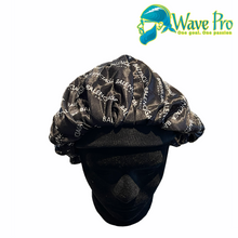 Load image into Gallery viewer, Wave Pro Durags | Silky Black Balencia Bonnet