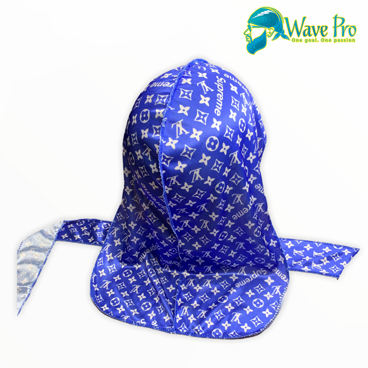 Silky Blue LV Durag