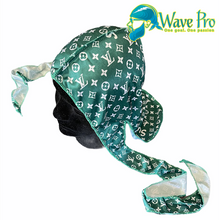 Load image into Gallery viewer, Wave Pro Duags | Silky Green LV Supreme Durag