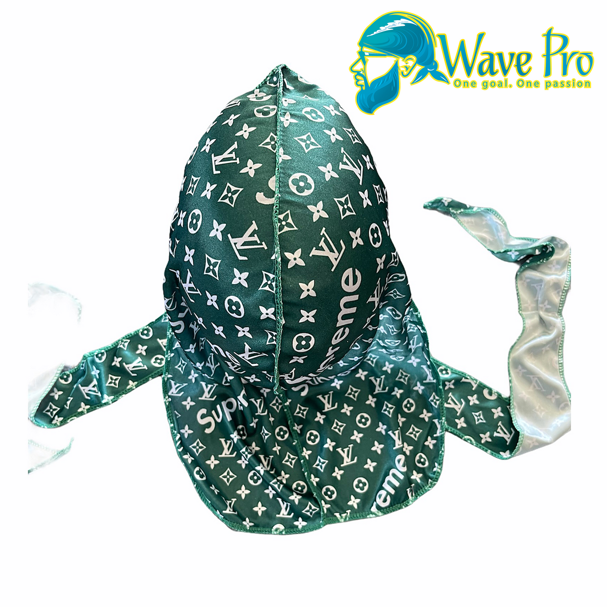 Wave Pro Durags  Silky Blue LV Supreme Bonnet – WaVePr0