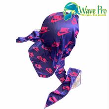 Load image into Gallery viewer, Wave Pro Durags | Silky Purple/Pink Swoosh Durag