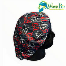 Load image into Gallery viewer, Silky Red/Black GG Bonnet