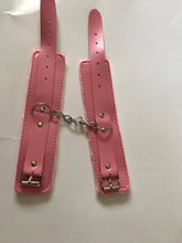 Load image into Gallery viewer, Pink Ankle Cuffs With Buckle
