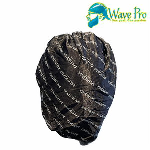 Wave Pro Durags | Silky Black Balencia Bonnet