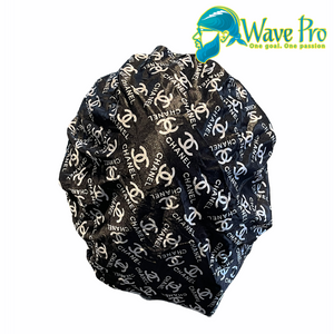 Wave Pro Durags, Black LV Bonnet