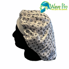 Load image into Gallery viewer, Wave Pro Durags | Silky Cream LV Bonnet
