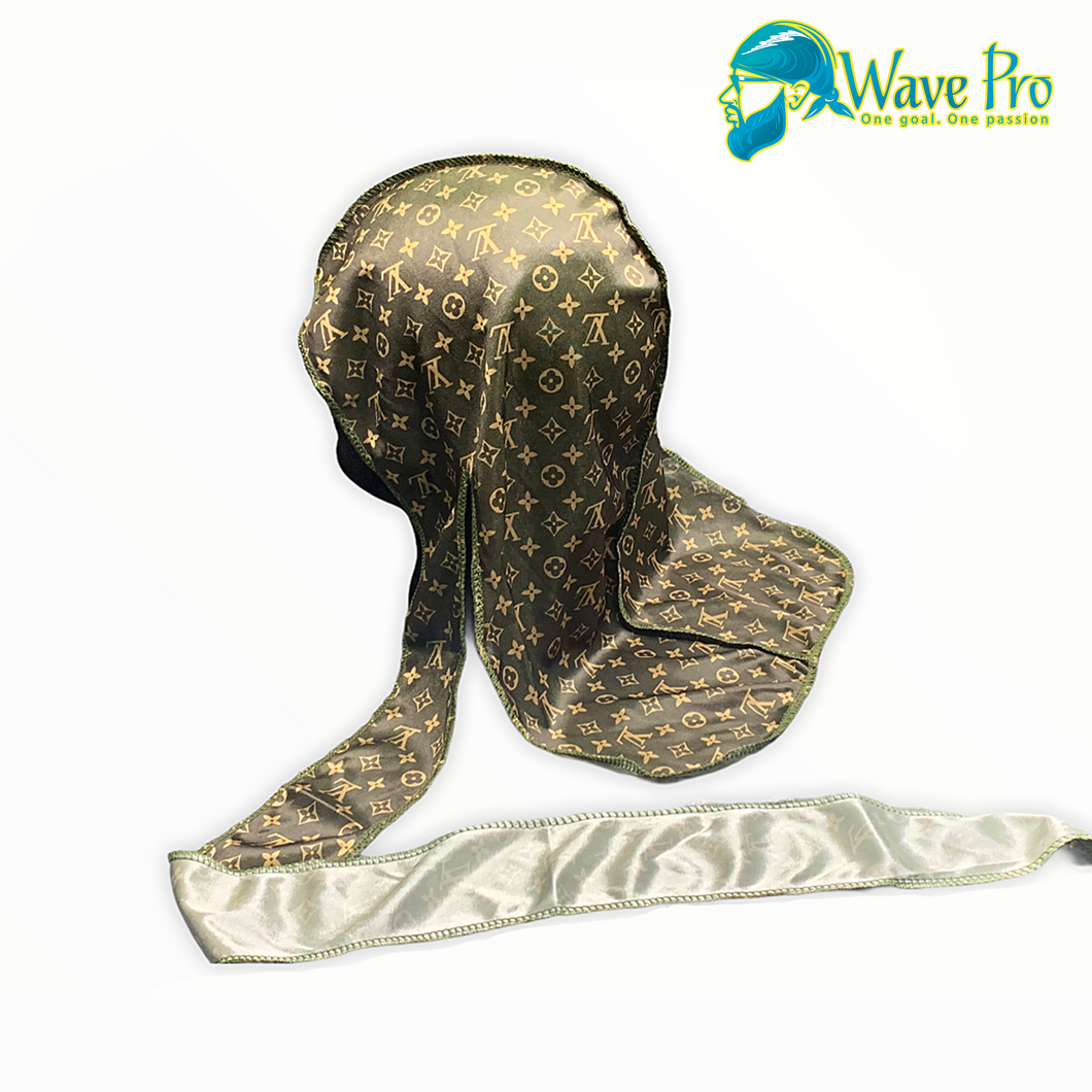 Wave Pro Durags | Silky Bronze LV Durag
