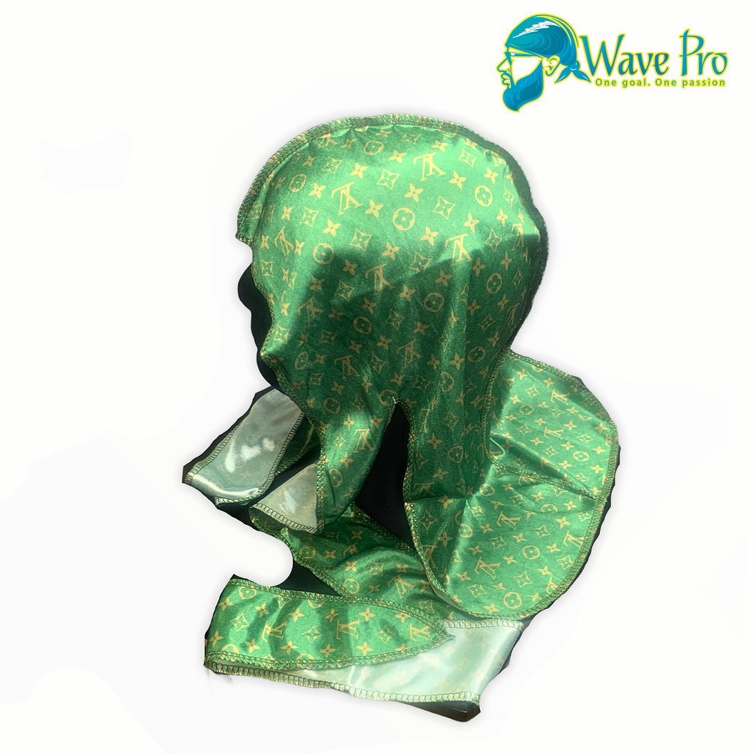 Wave Pro Durags, Silky $GREEN LV Durag