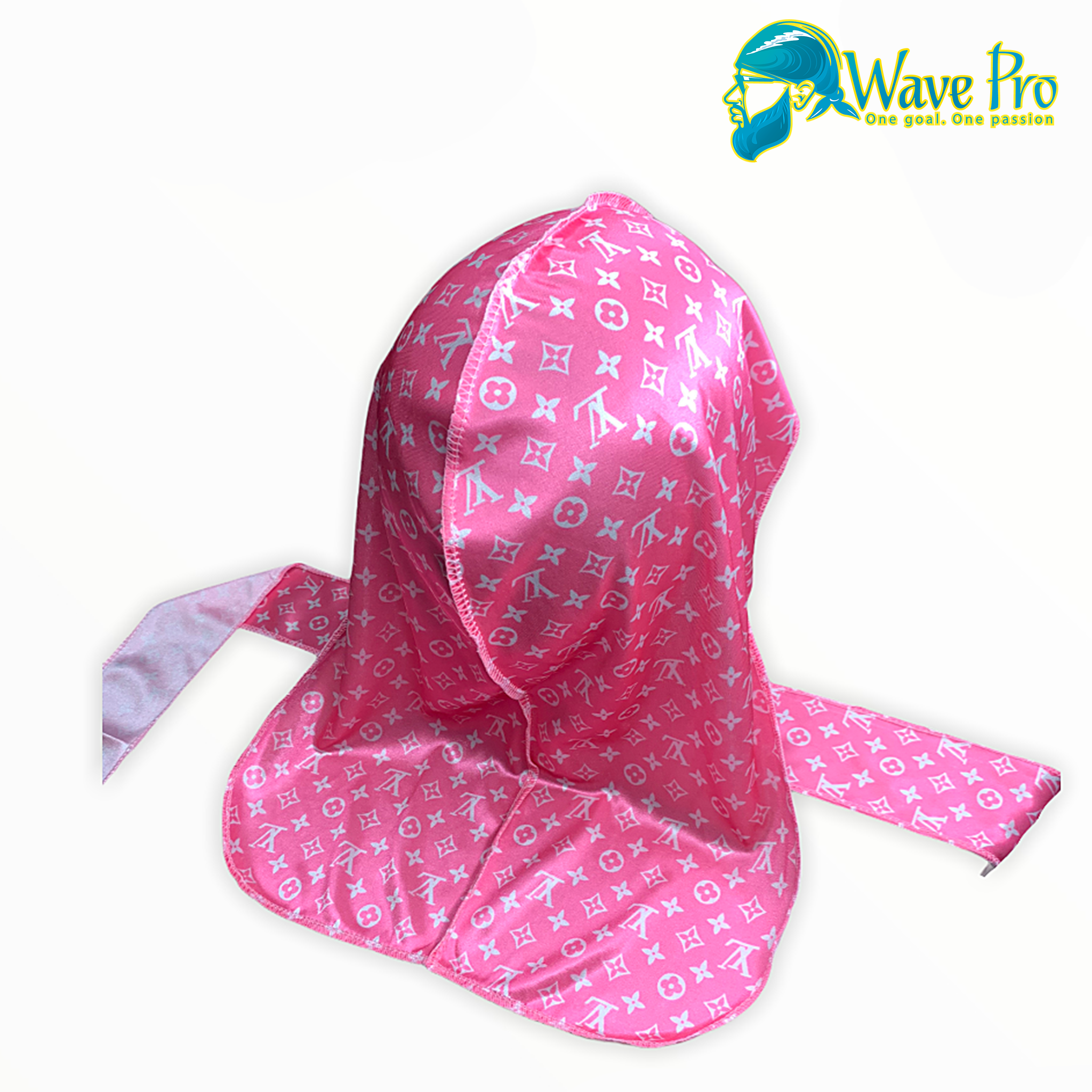 WavePro Durags, Silky Pink LV Durag