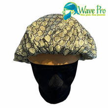 Load image into Gallery viewer, Wave Pro Durags | Silky Gold GG Bonnet
