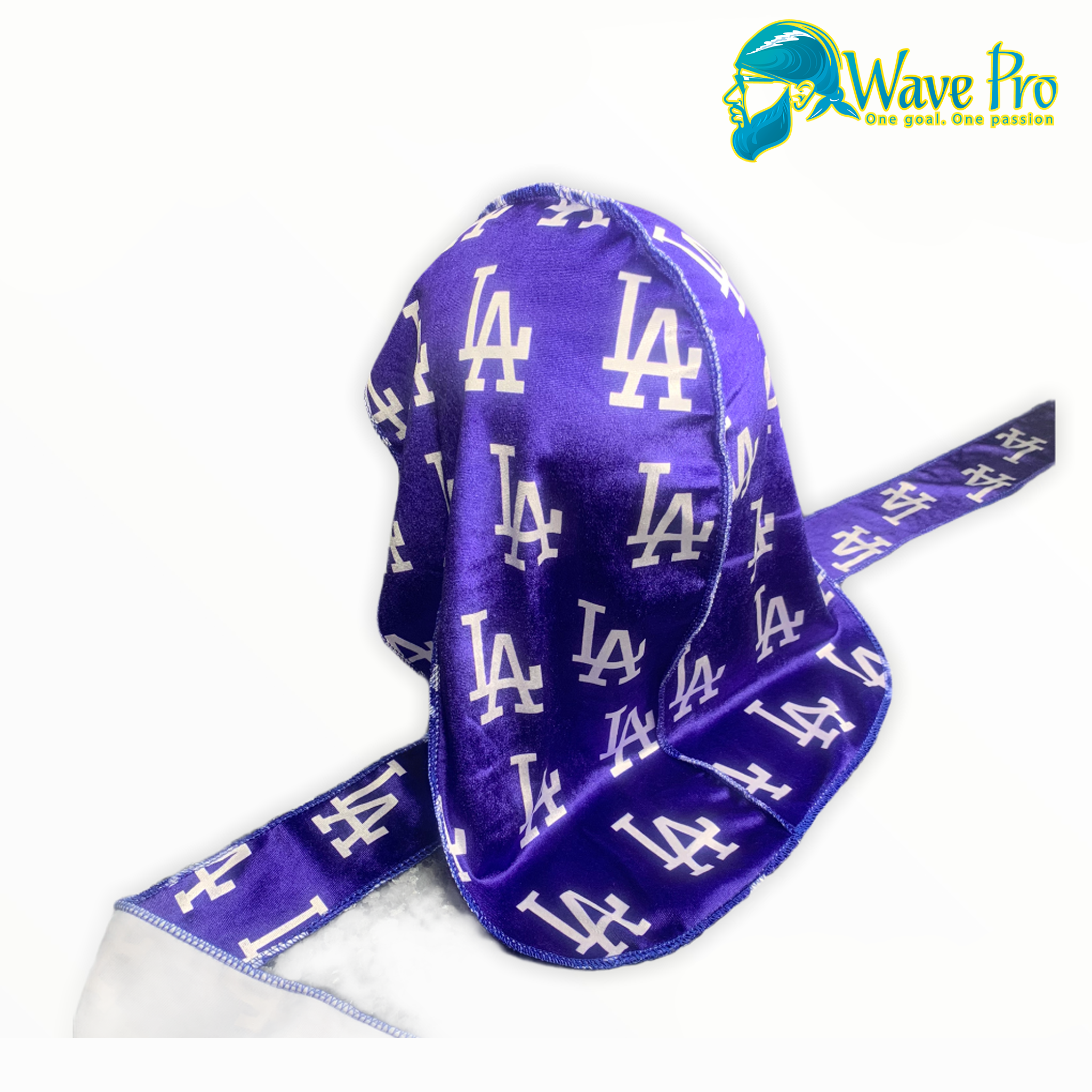 Durags For Sale  L.A. Dodgers Blue Velvet Durag by Wave Pro Durags –  WaVePr0