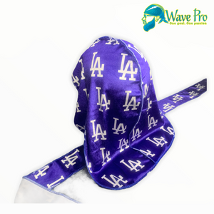 L.A. Dodgers Blue Velvet Durag