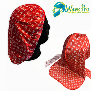 Red LV Bonnet/Durag Combo