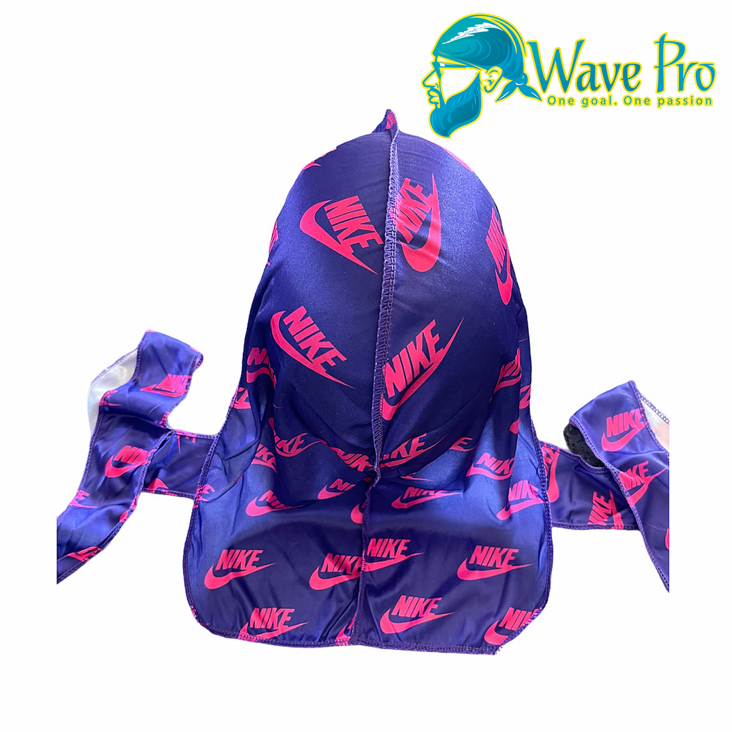 WavePro Durags, Silky Pink LV Durag